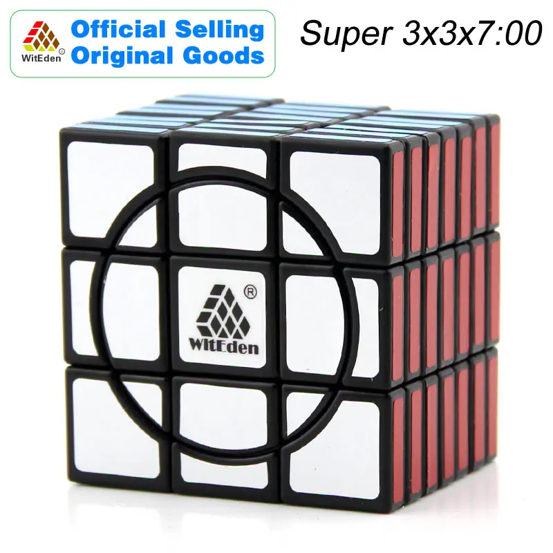 

WitEden Super 3x3x7:00 Magic Cube 337 Cubo Magico Professional Speed Neo Cube Puzzle Kostka Antistress Fidget Toys For Children