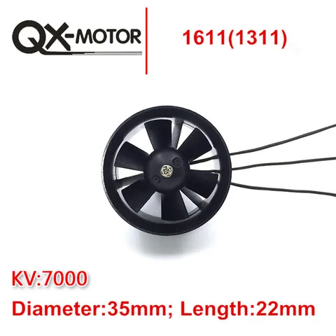 Ducted Airplane Fan with Brushless Motor QX Motor 30mm 50mm 64mm EDF Kit For UAV RC Airplane Ducted Airplane Fan with Brushless Motor QX Motor 30mm 50mm 64mm EDF Kit For UAV RC Airplane
