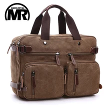 Markroyal Leinwand Leder Männer Reisetaschen Handgepäck Taschen Männer Reisetaschen Travel Tote Verstecken Die Schultergurt Handtaschen Schule