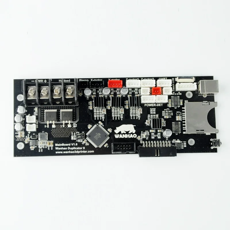 Wanhao 3D Printer Spare parts D9 Mother Borad Main Board Wanhao D9 Original Motherboard flora spare parts skywalker printer usb main board