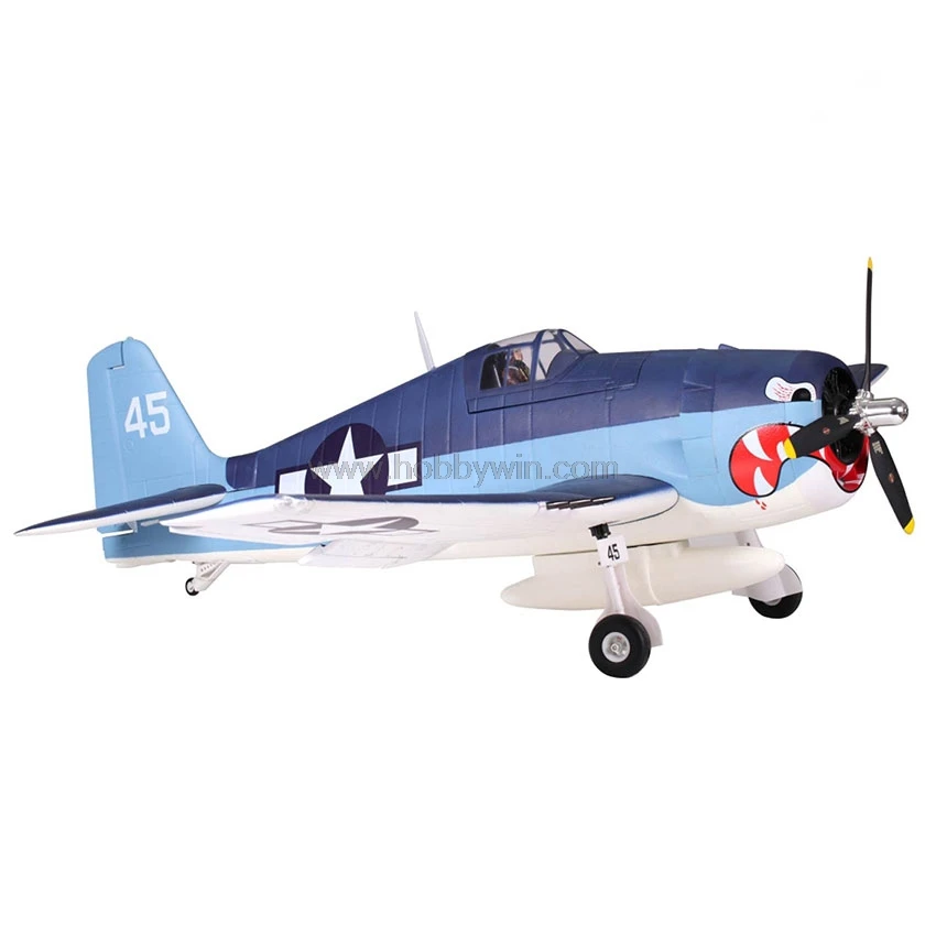 

FMS F6F Hellcat Durable EPO Foam 1400mm PNP KIT option RC Scale Model Warbird Airplanes