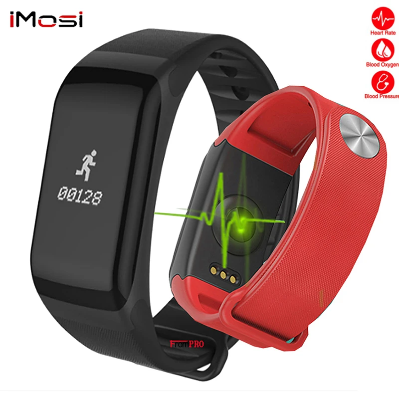 

Smart Bracelet F1 Sports Wristband Heart Rate Activity Fitness tracker Smart band Electronics Step Bracelet For Xiaomi pk band 3
