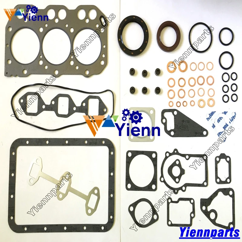 Yanmar 3TNE72 3TNA72 full gasket kit YM719632 92611 with head gasket