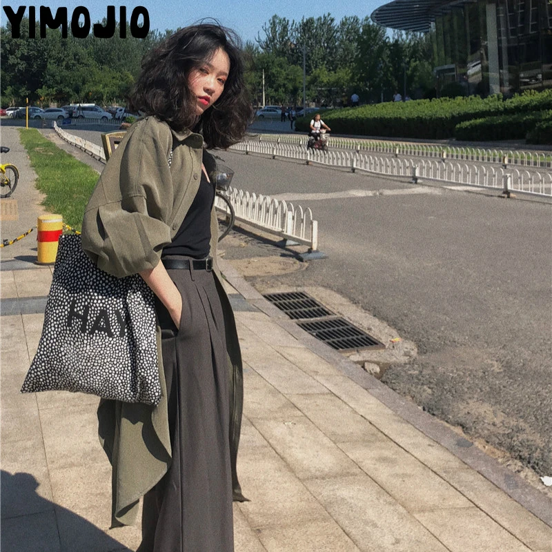 Trench coat Long Trench Spring coat women Casual Slim Trench coat for women Elegant Outside X-long Skirt coat Streetwear Youngth