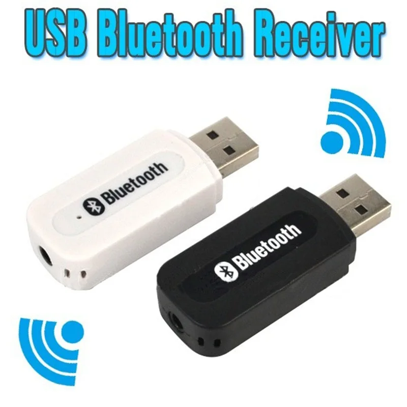 USB Bluetooth Музыка Аудио приемник адаптер 3,5 мм беспроводной стерео аудиоприемник для динамик для iPhone 4/5/5S/6 Plus для samsung