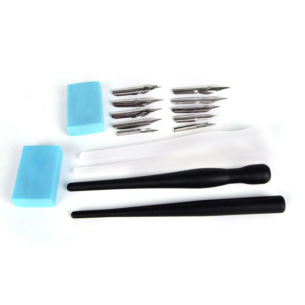

Portable Comic Pen Holders Manga Drawing Fountain Pen with Pen Nib Drawing Painting Kit Tool Comic Sketch Pen