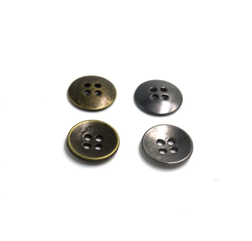 Buy 20pcs new Zinc metal alloy Sewing Button bronze