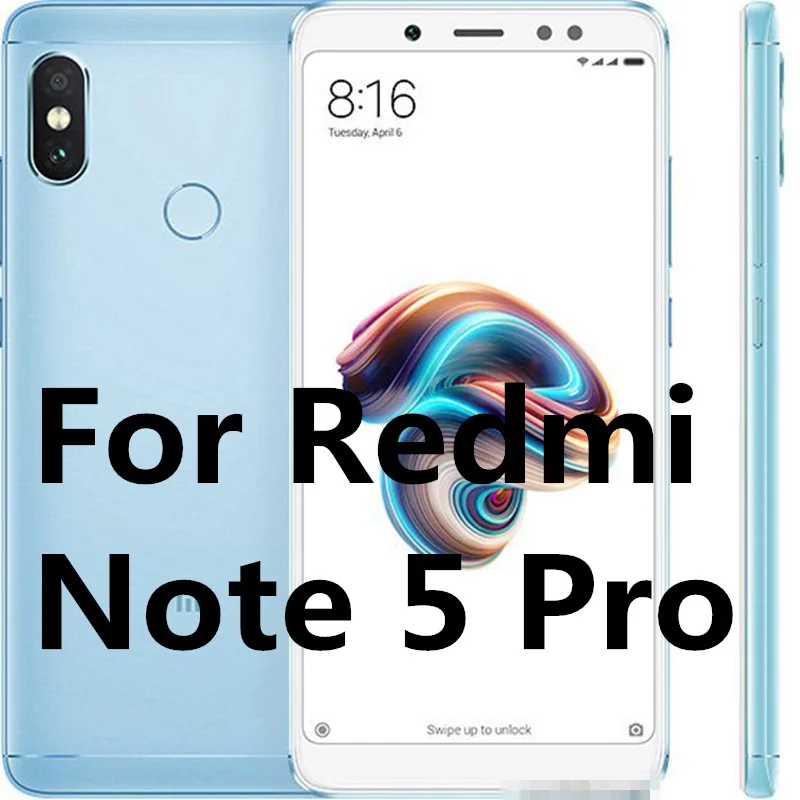 Полное покрытие из закаленного стекла для Xiaomi Redmi Note 5 Global Note5A Prime Pro защита экрана на xiomi Redmi 5A 5 Plus GLAS Sklo - Цвет: Note 5 Pro 64GB