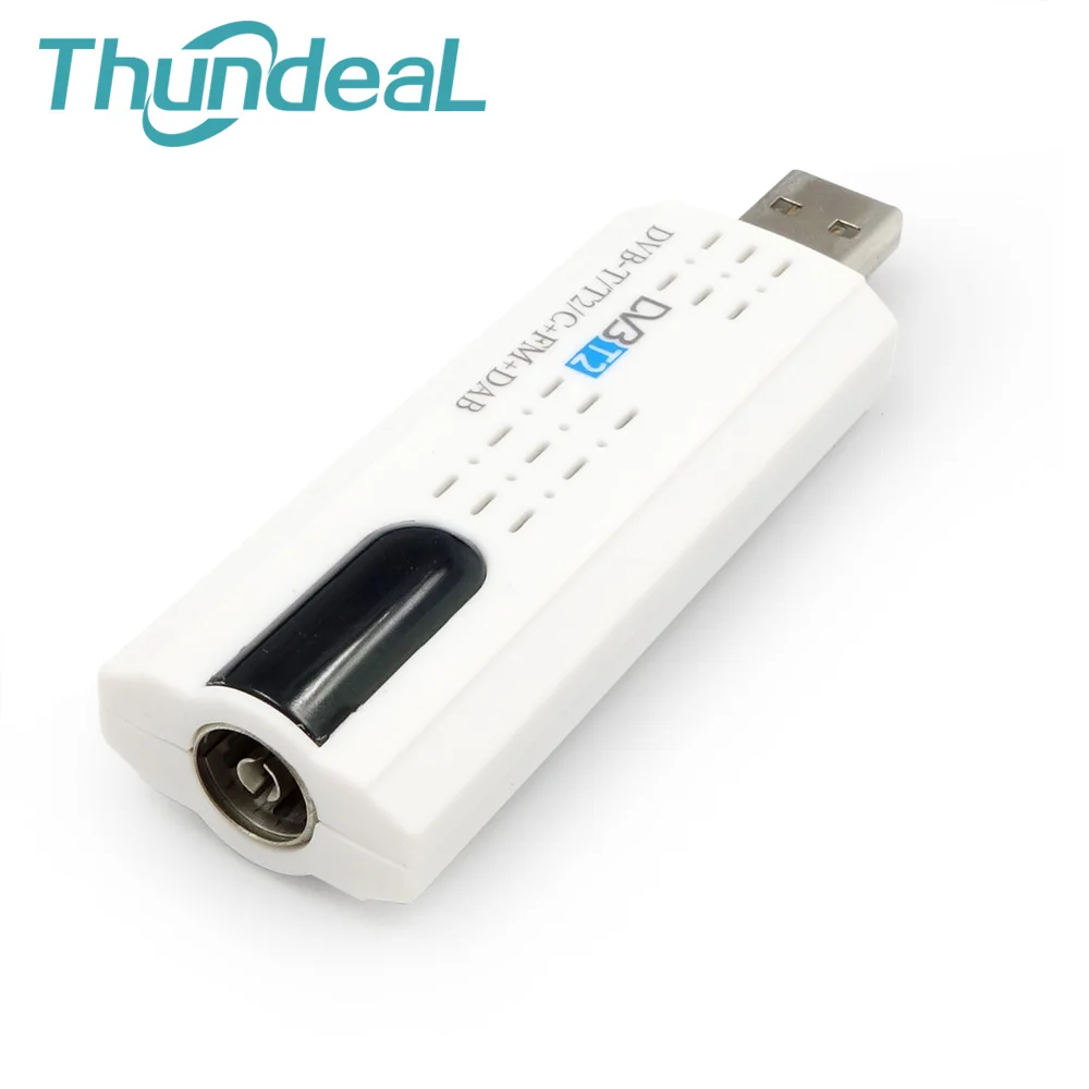 online Digital Via Satélite DVB T2 DVB C Vara TV USB HDTV DVB T Receptor com Antena de Controle Remoto FM DAB SDR Dongle USB para Windows PC Laptop