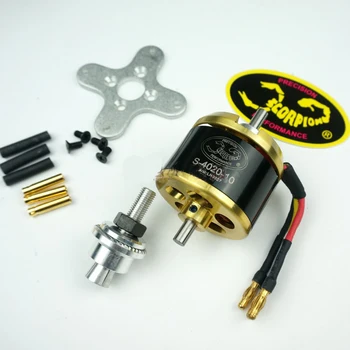 

1PC Scorpion S4020 Series 420KV/540KV/630KV Brushless Motor 50E-70E Fixed Wing Motors for RC Aircraft UAV Drone DIY Parts