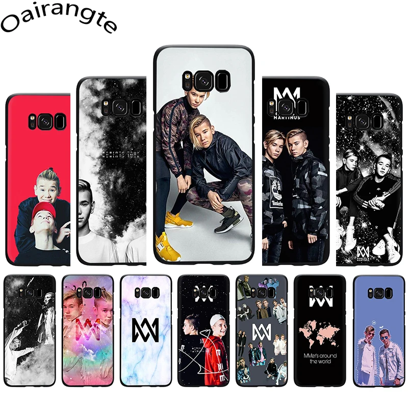

Norwegian twins marcus & martinus Silicone Phone Case for Samsung S6 S7 Edge S7 S8 S9 S10 Plus S10e Note 8 9 10 M10 M20 M30 M40