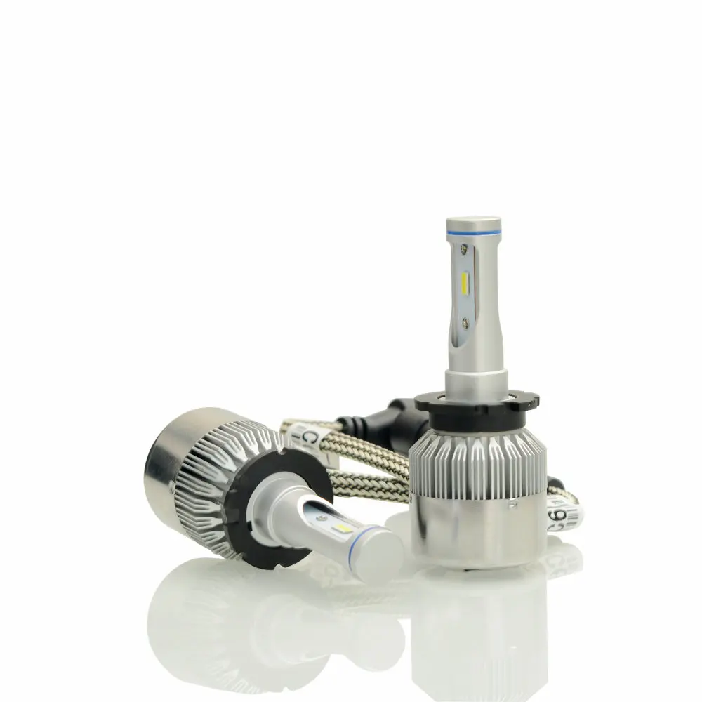 MGTV LIGHT 2X D2S D2R D2H 6000 K светодиодный VOITURE COB PHARES 12 В 72 Вт/7600Lm voiture ампулы|Передние LED-фары