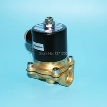 3/" AC 220 V Электрический электромагнитный клапан пневматический клапан для воды масла воздуха газа x1 1 Пневматика сплав тела