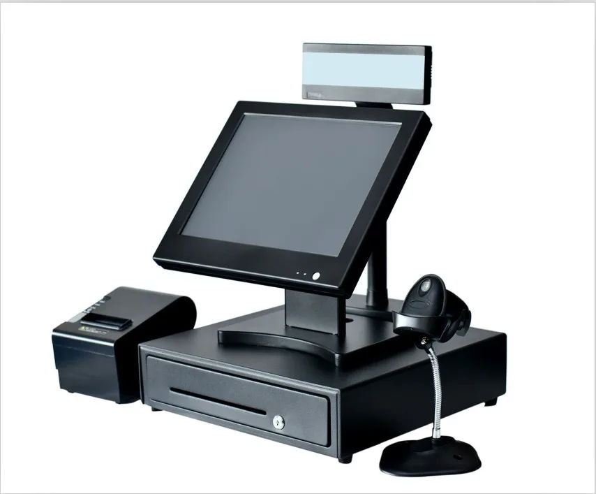 15inch touch screen pos system /whole set pos machine/ touch screen