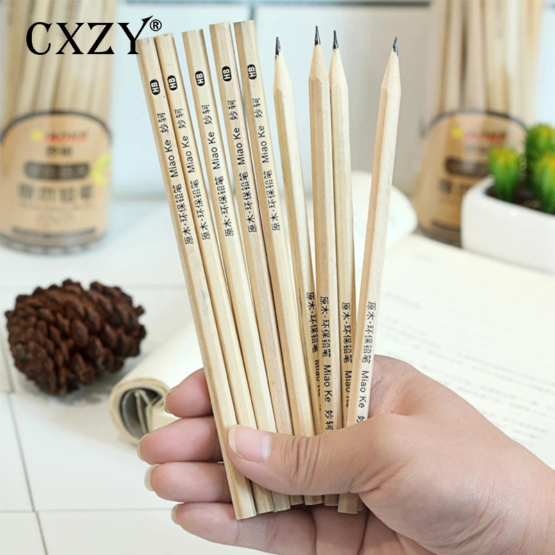 Cute 2Pcs Black & White Rainbow Pencil Drawing Painting Pencils Stationery Gifts 