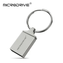 Бесплатный брелок для ключей usb 2,0 флеш-накопитель 128 Гб 64 ГБ высокоскоростной супер тонкий флеш-накопитель 32 Гб 16 Гб серебристая металлическая Флешка memoria usb 3,0
