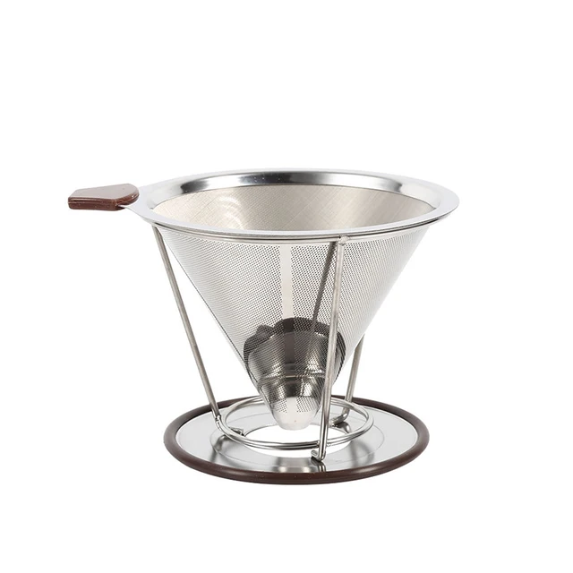 Special Offers New Stainless Steel Mesh Coffee Filter Paperless Pour Over Cone Dripper Reusable Special Offers New Stainless Steel Mesh Coffee Filter Paperless Pour Over Cone Dripper Reusable