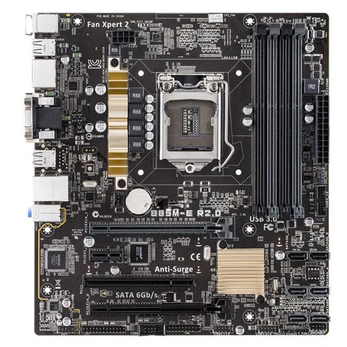 

B85M-E R2.0 Desktop Motherboard B85 LGA 1150 DDR3 32G SATA3 Micro-ATXmotherboard used 90%new