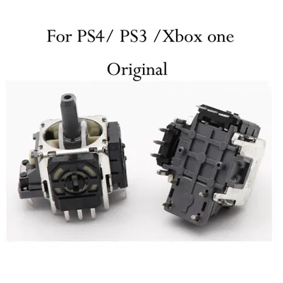 1 шт 3pin 4PIN Замена 3D Аналоговый джойстик палочки для PS3 PS4 xbox 360 PS2 контроллер геймпад для xbox One 3 - Цвет: Original