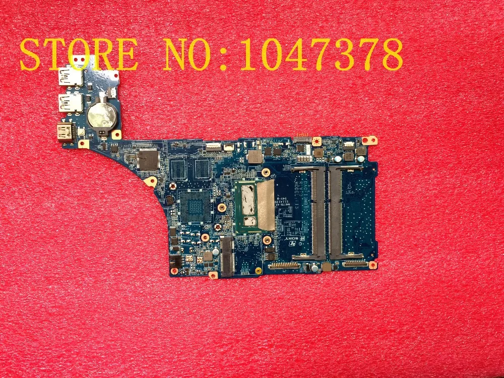 

Wholesale DA0FI3MB8D0 Motherboard FOR SONY Vaio SVF15N mainboard with SR16Z and N14M-LP-S-A1 chipset 100% fully tested