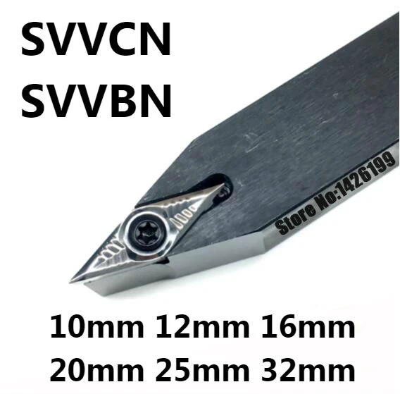 1PCS SVVBN SVVCN 1010H11 1212H11 1616H11 1616H16 2020K11 2020K16 2525M11 2525M16 3232P16 SVVCN2020K16 CNC External Turning tools types of vises