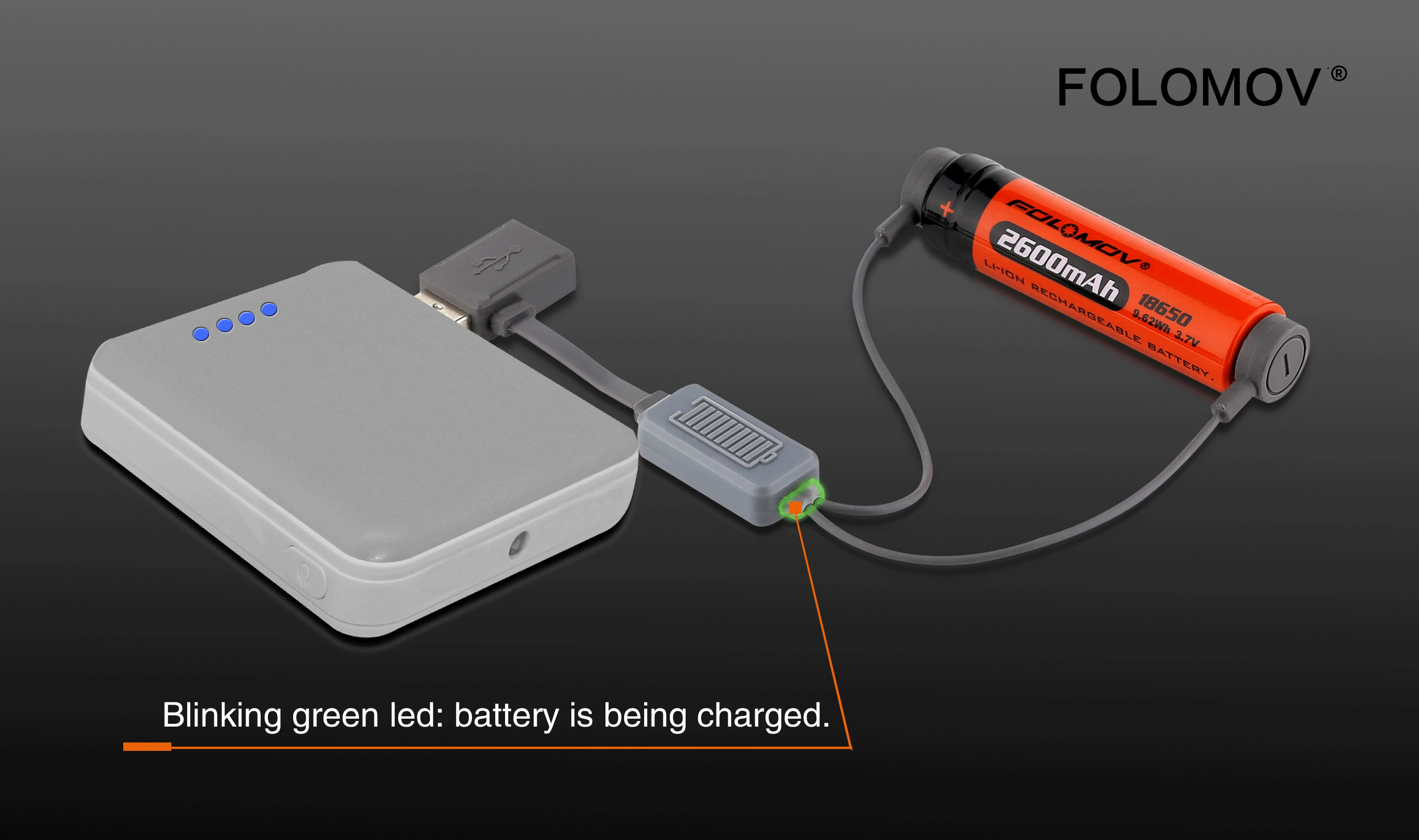 Folomov A1 18650 зарядное устройство для литий-ионных аккумуляторов многофункциональное магнитное USB зарядное устройство мини зарядка/разрядка внешний аккумулятор