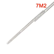 50 шт 7M2 одноразовые иглы для татуировки стерилизованые ассорти для татуировки машины приспособления для пистолета