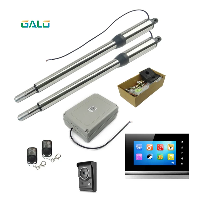 Swing Gate Opener for Gate Weight Up to 300KGS and 3.5 Meters Each Leaf