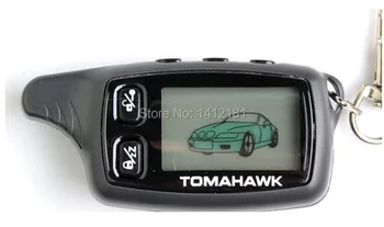 TW 9030 ЖК-дисплей пульт дистанционного управления брелок для 2 way автомобиля сигнализация Томагавк TW9030/Томагавк TW-9030 брелок цепи 1
