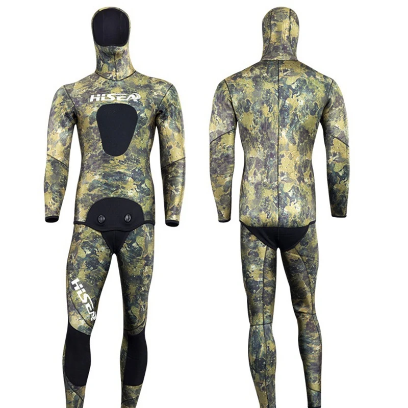 

Scuba Diving Suit 7mm for Men Long Sleeves Swimsuit Spearfishing Surfing Jumpsuit Swimwear