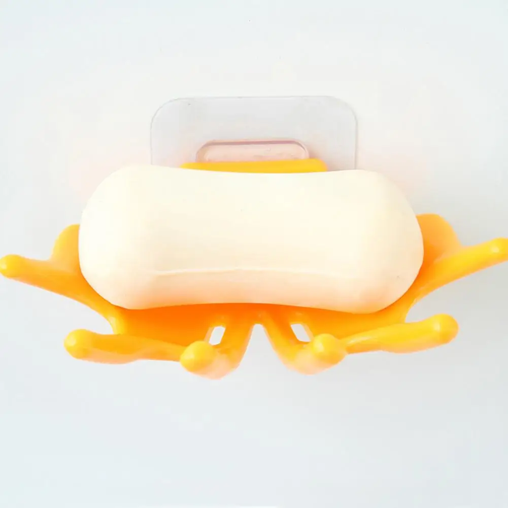 Useful Bathroom Shower Sponge Storage Rack Hanger Wall Mount Soap Dish