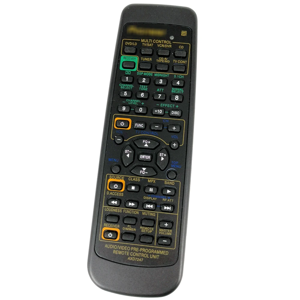 Новая замена AXD7247 для Pioneer аудио DVD CD AV Приемник с несколькими пультами