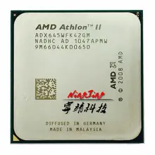 Processador amd athlon ii x4 645, cpu quad-core com 3.1 ghz, soquete am3