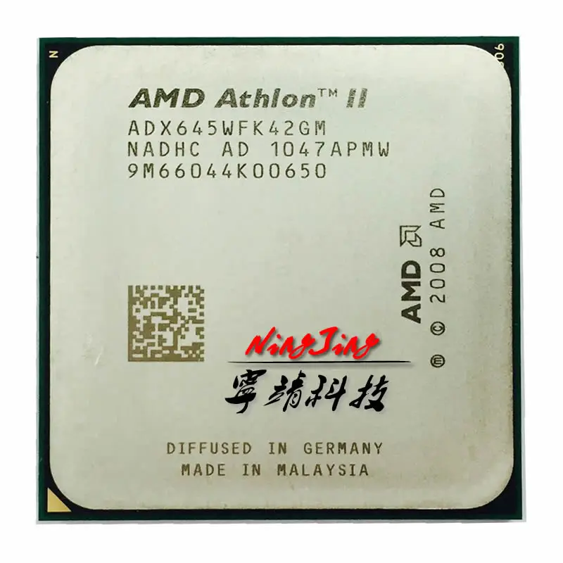 Amd Athlon Ii X4 645 3.1 Ghz Quad-core Cpu Processor Adx645wfk42gm ...