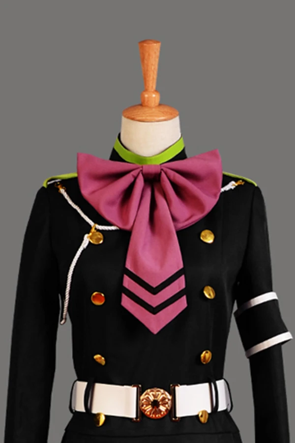 Костюм для косплея Shinoa Hiragi униформа серофа из конца полный комплект|seraph of the