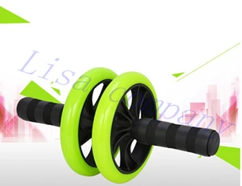 Держать Fit колесо талии упражнения для похудения колесо машина для живота фитнес тренировки инструмент - Цвет: Зеленый