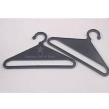 Black Doll Hangers For 18 Inch American Girl Doll Doll Accessories Gift Doll Clothes Hangers
