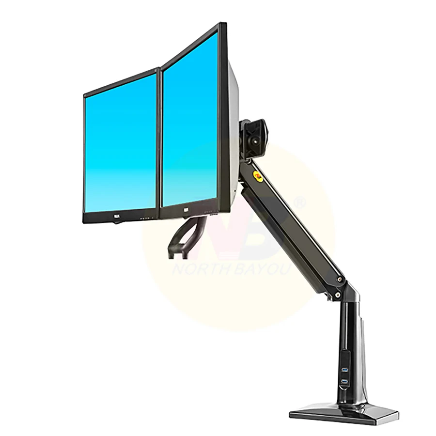 New-Design-NB-F27-Full-Motion-22-27-inch-Dual-Screen-Monitor-Holder ...