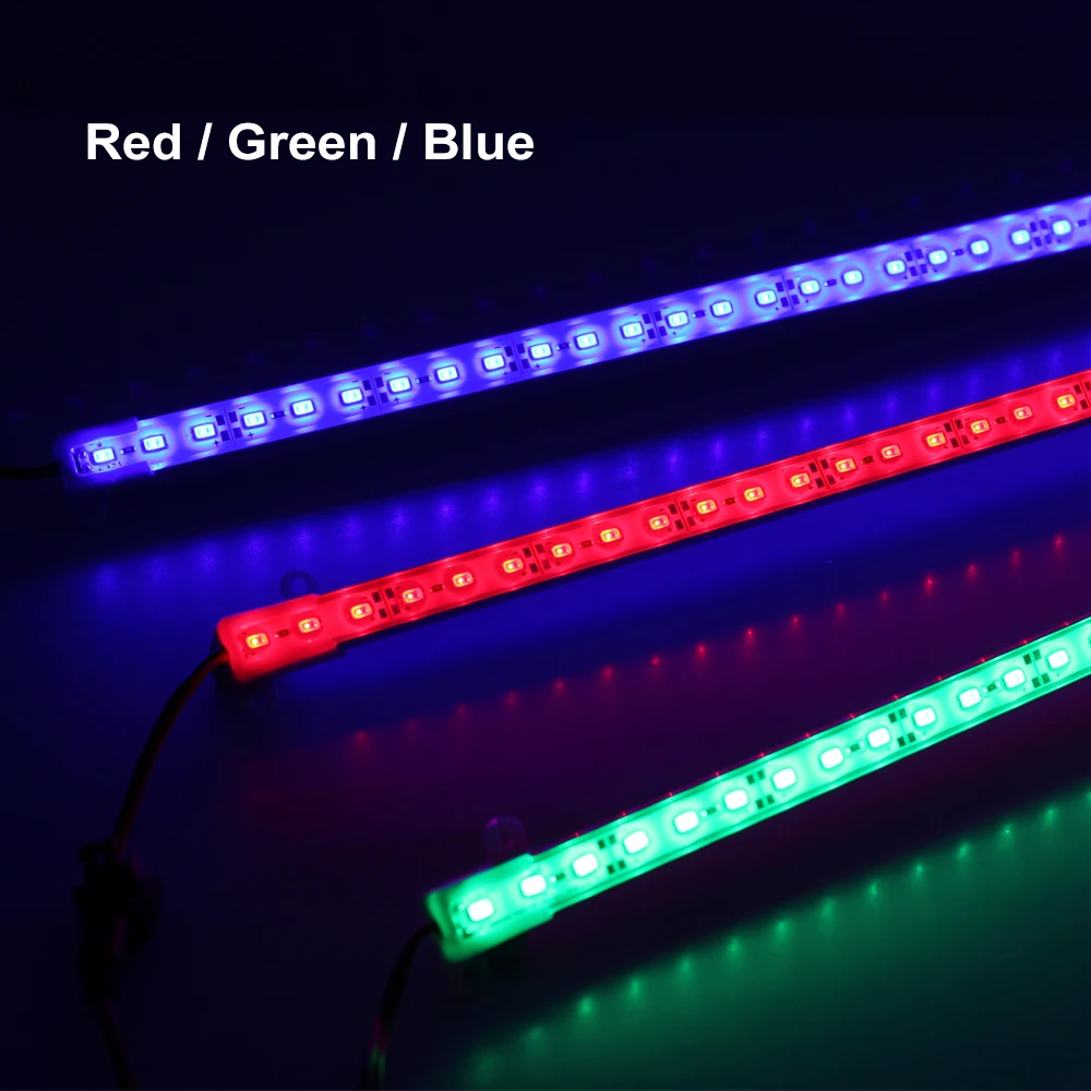 Светодиодный светильник для бара DC12V 50 см, высокая яркость 5630 RGB, жесткая полоса, светильник s IP68, водонепроницаемый, уличный, светодиодный, люминесцентная трубка, 5 шт./лот