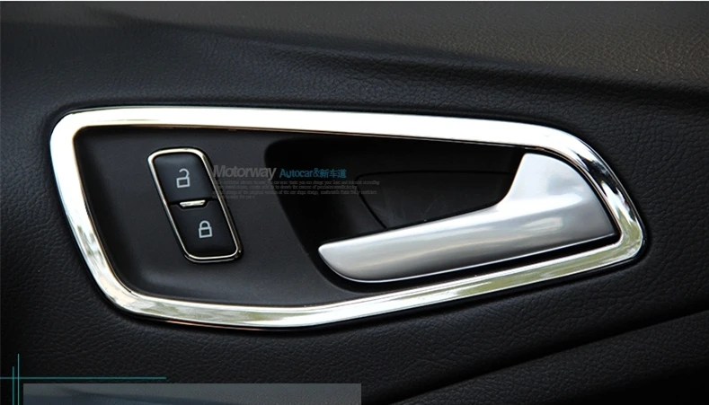 FUNDUOO для Ford KUGA Escape 2013 2014 2015 2016 новинка ABS хромированный Внутренний чехол ручки
