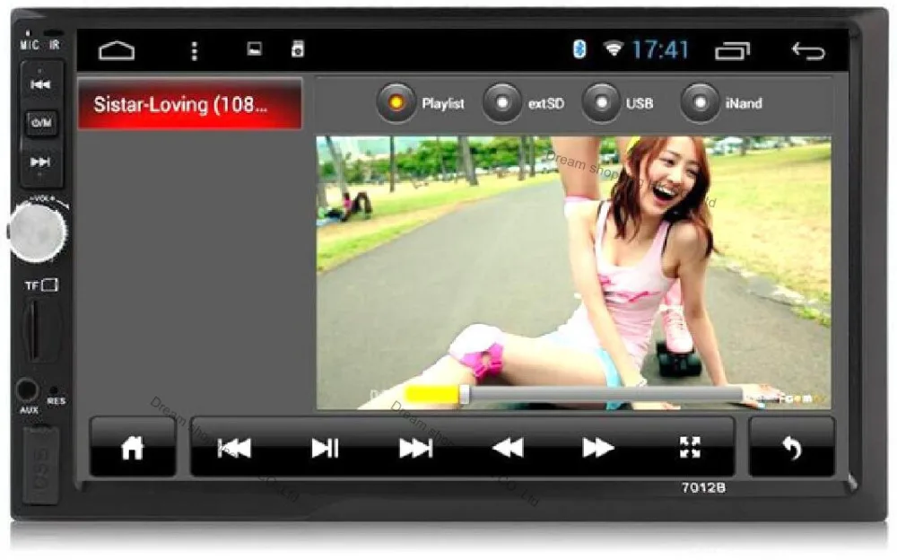 imágenes para 7 "Inch LCD 2 DIN Radio Del Coche de HD Reproductor MP5 12 V Auto en El Tablero de Pantalla Táctil Bluetooth USB/SD FM Estéreo Del Coche + Control Remoto Inalámbrico imágenes para 7 "Inch LCD 2 DIN Radio Del Coche de HD Reproductor MP5 12 V Auto en El Tablero de Pantalla Táctil Bluetooth USB/SD FM Estéreo Del Coche + Control Remoto Inalámbrico