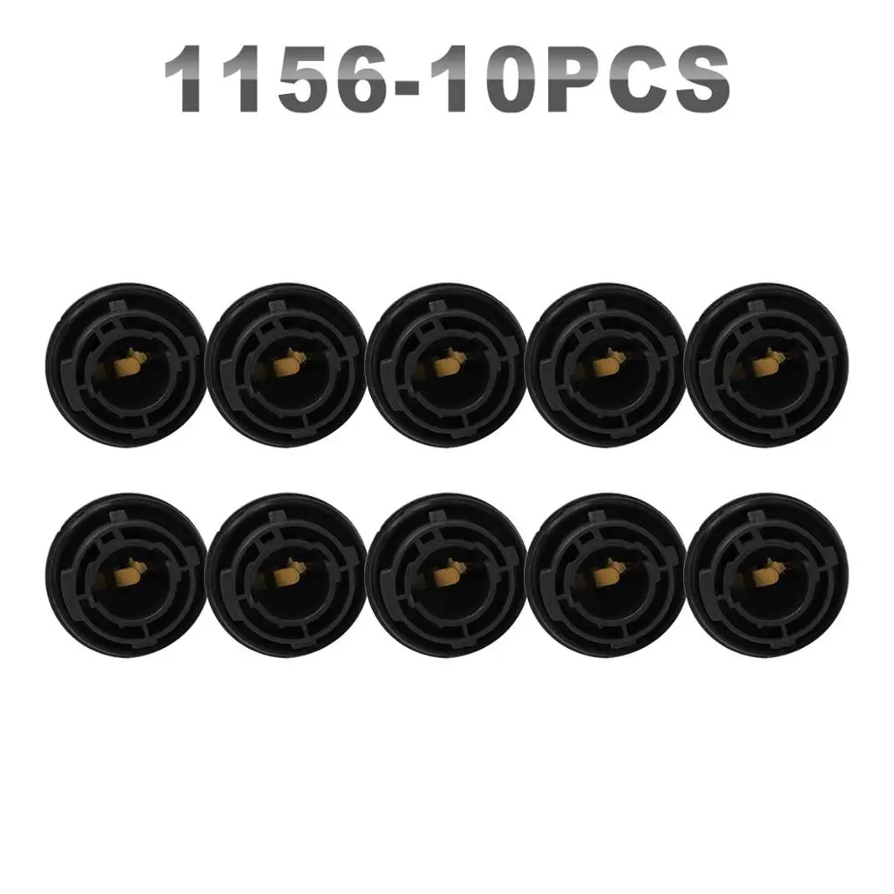 JGAUT 10 штук T5 1156 7440 3156 1157 7443 3157 для автомобильных фар разъем удлинитель лампа разъем электросети - Цвет: 1156P