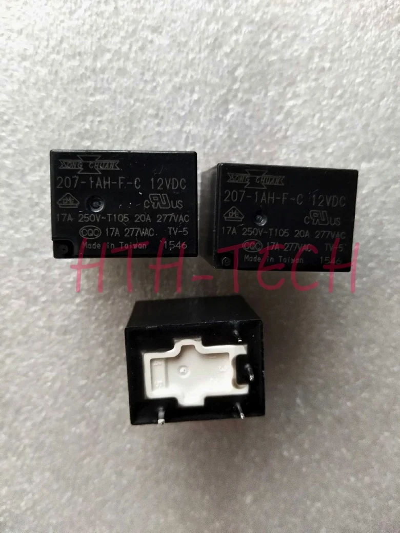 Реле мощности 207-1AH-F-C-12VDC 17A 250VAC 12VDC 4 контакта | Обустройство дома