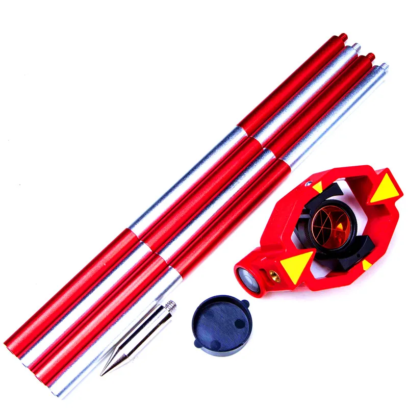 Mini Prisma Con Varilla, Mini Prisma Con Varillas, 4 Varillas Para Estacion Total 30 Cm Barra Conjunto Extensible Sistema De Mini Prisma Constante - Foto 5