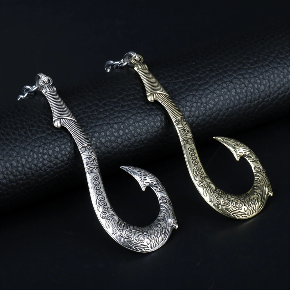 Free Ship Moana Keychain Maui Fishhook Key Ring Holder Fashion Chaveiro Hot  Movie Jewelry Car Key Chain Charms Pendant Men Gift