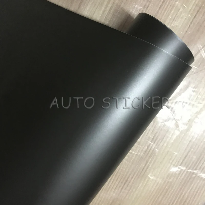 50*100CM Satin Grey Matte Metallic Anthracite Vinyl Wrap Gunmetal Gray Car Wrapping Film for Car Decoration image 4