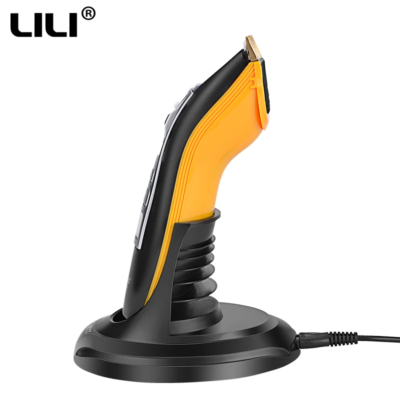 LILI Professional Hair Clipper High Quality Hair Trimmer for barber men Electric Shaver Hair Cutting Machine Smart LCD Display