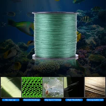 500 м 8 нитей PE плетеная рыболовная леска супер прочная 2,5-8,0 многофиламентная рыболовная леска Карп Рыба плетеный провод веревочный шнур 8-60LB