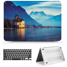 Новые печати Жесткий Чехол для ноутбука основа Keyborad кожного покрова для Apple Macbook Air Pro retina Touch Bar 11 12 13 15 дюймов A1990 A1466