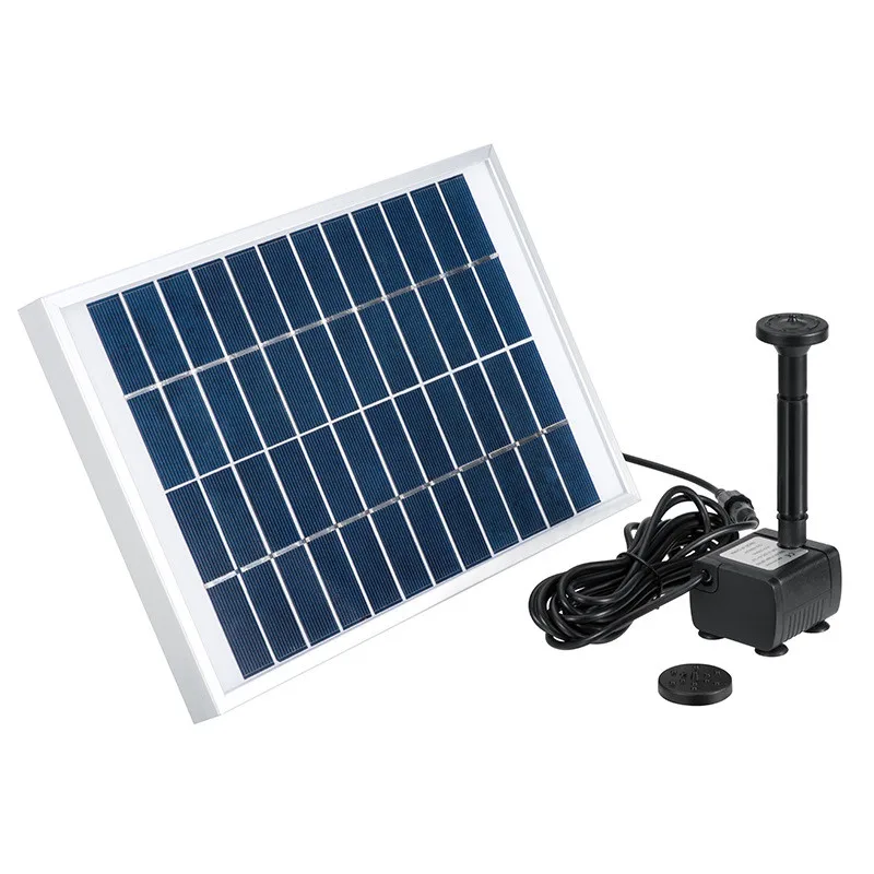 

Solar Fountain For The Pool Nozzles Plants Watering Kit Garden outdoor water fountain Decor Greenhouse Irrigation Watering Tools